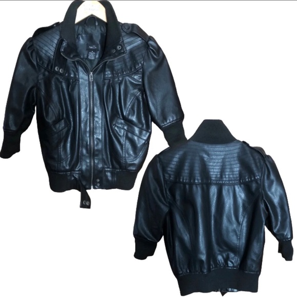 Rue21 Faux Leather Bomber Jacket - Picture 1 of 1